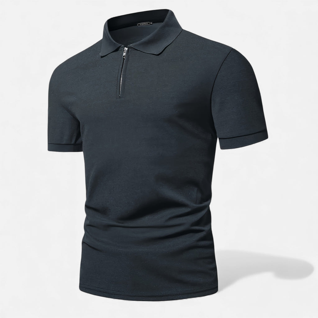 Clivou | Polo Homme à Col Zippé