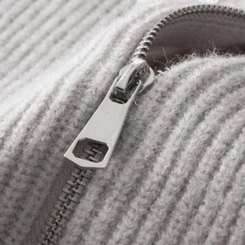 Clivou | Pull Homme en Laine Zippé