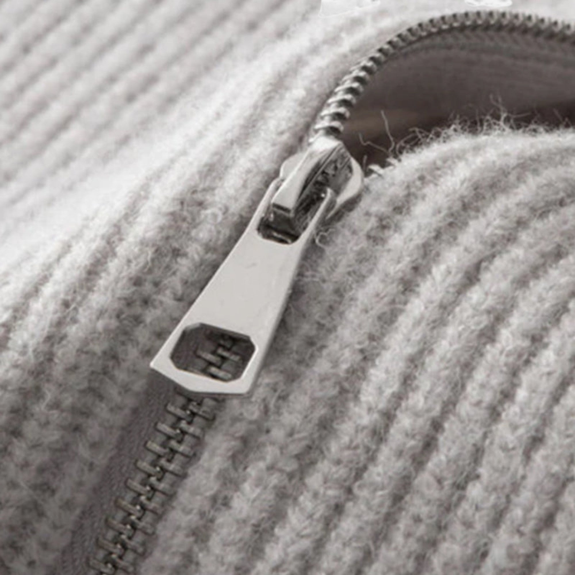 Clivou | Pull Homme en Laine Zippé