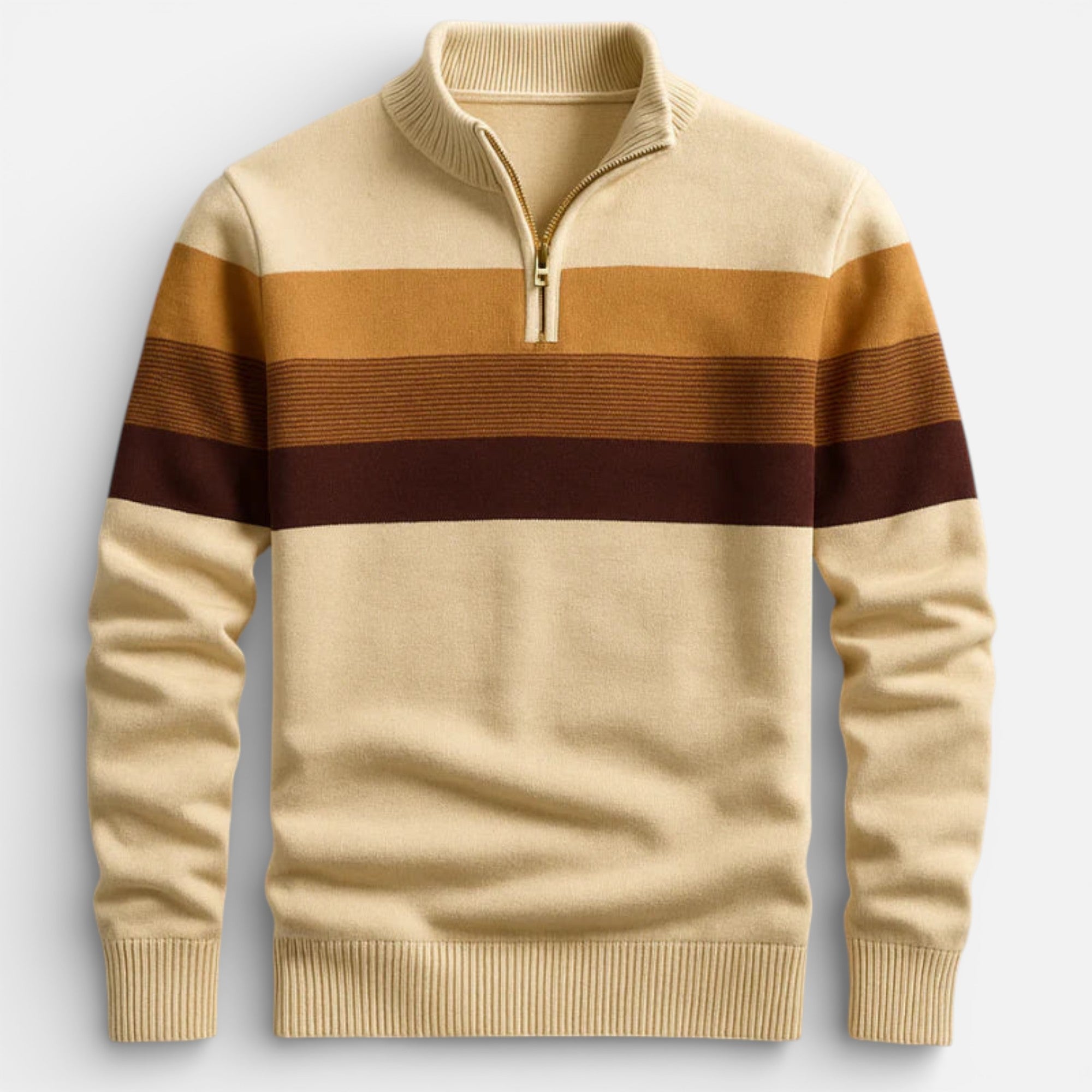 Clivou | Pull rayé Homme – Coton Riviera