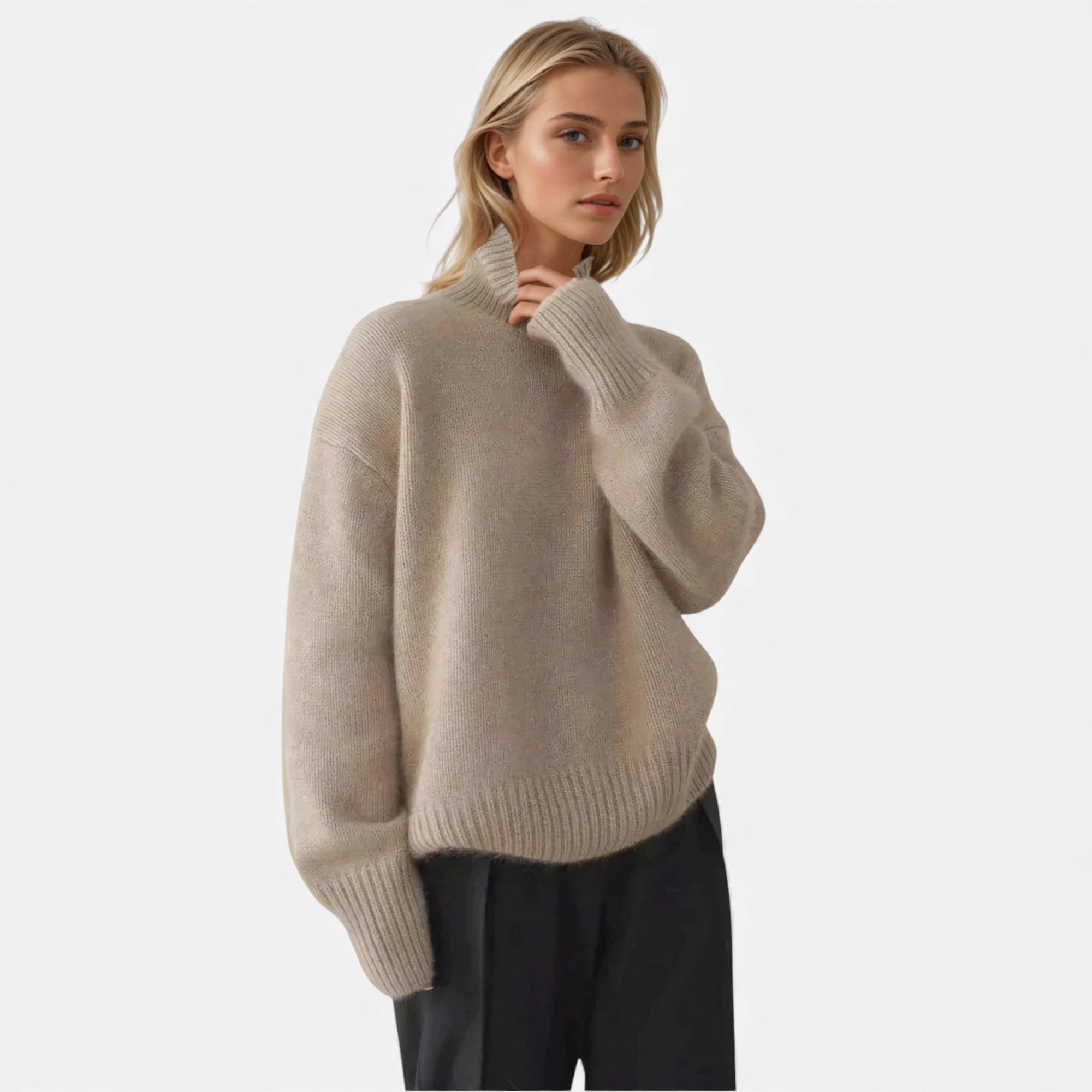 Clivou | Pull Col Roulé Femme