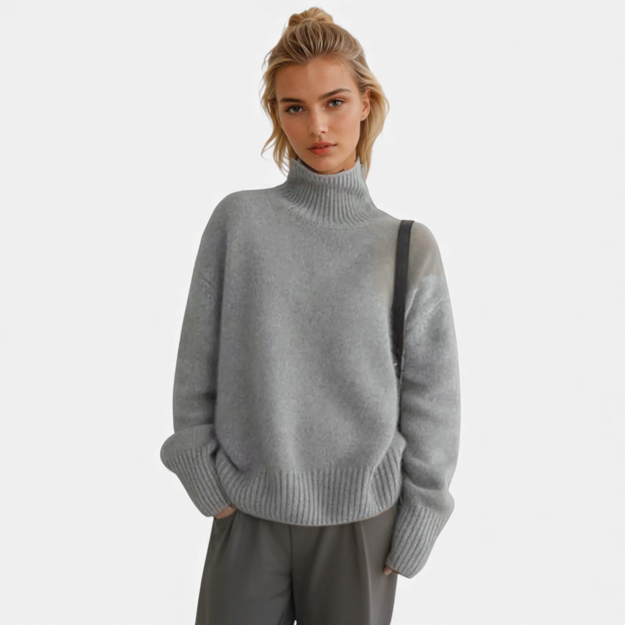 Clivou | Pull Col Roulé Femme