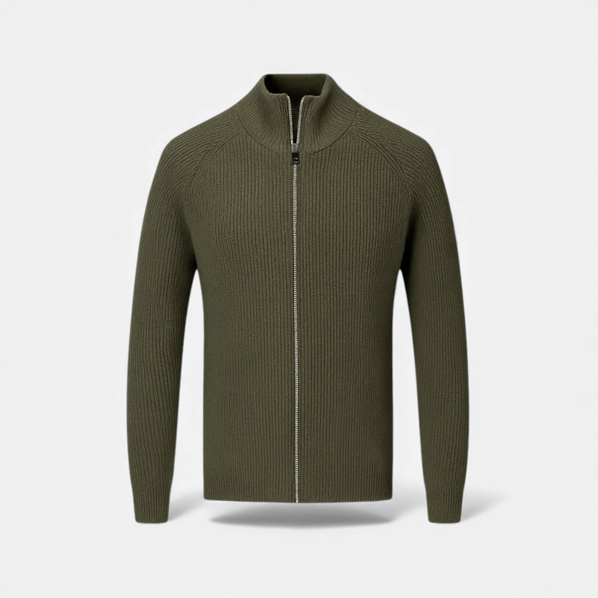 Clivou | Pull Homme en Laine Zippé