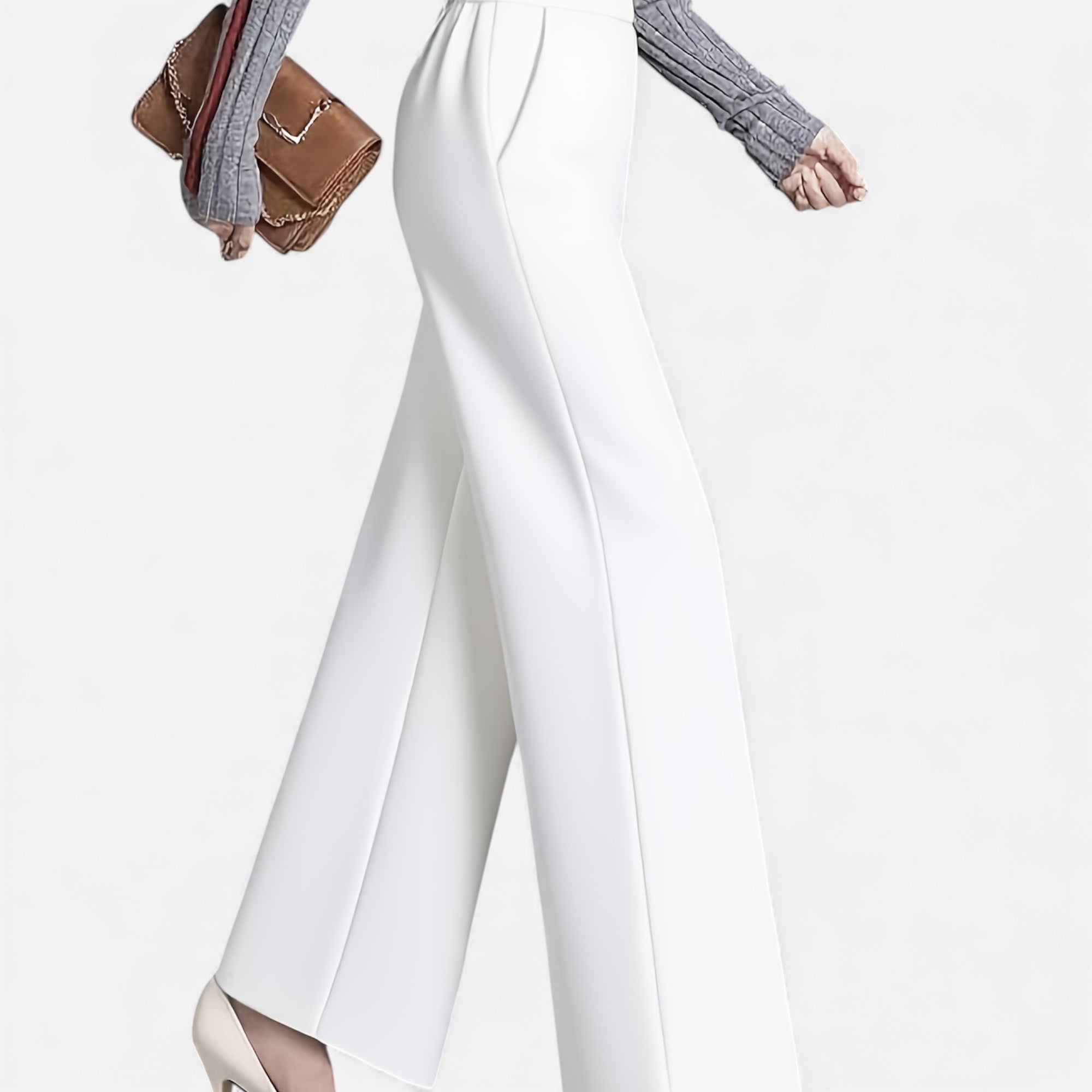 Clivou | Pantalon Femme Large Ivy