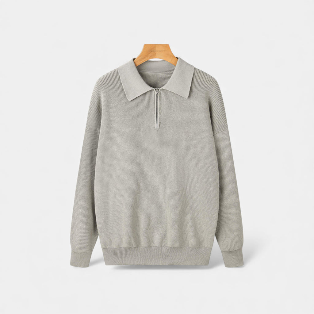 Clivou | Pull Homme Demi-Zip