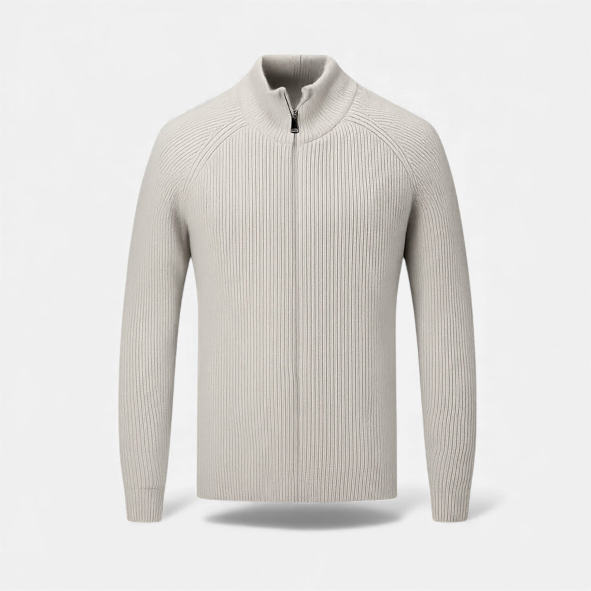 Clivou | Pull Homme en Laine Zippé