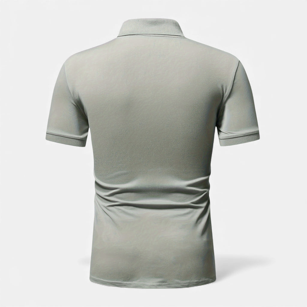 Clivou | Polo Homme à Col Zippé