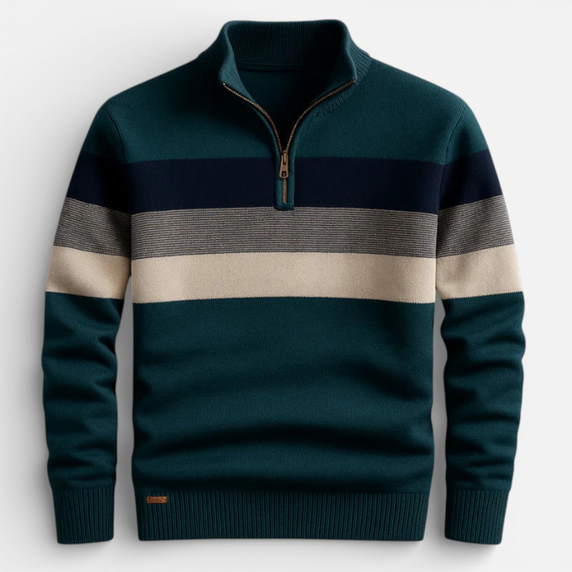 Clivou | Pull rayé Homme – Coton Riviera