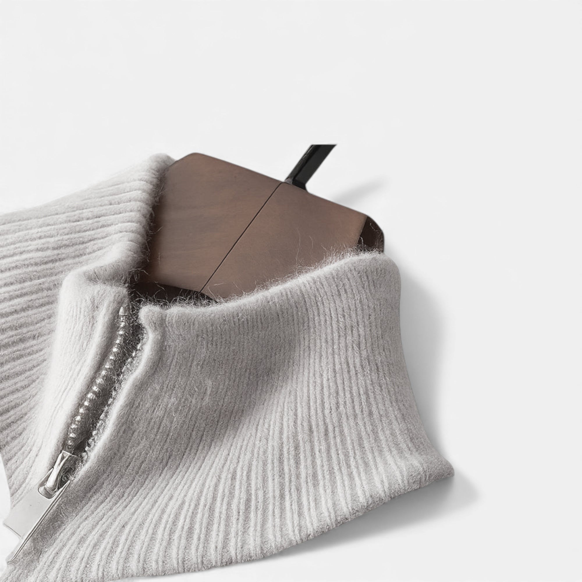 Clivou | Pull Homme en Laine Zippé