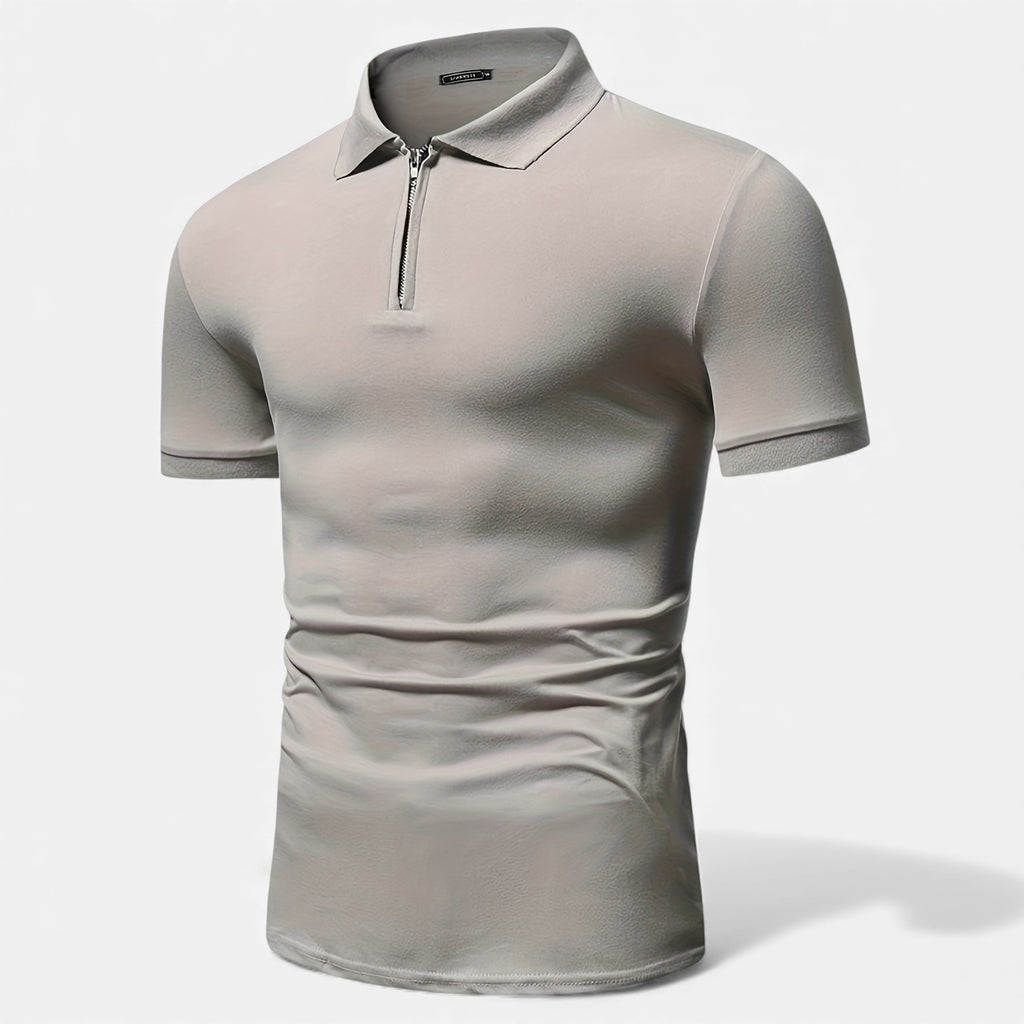 Clivou | Polo Homme à Col Zippé