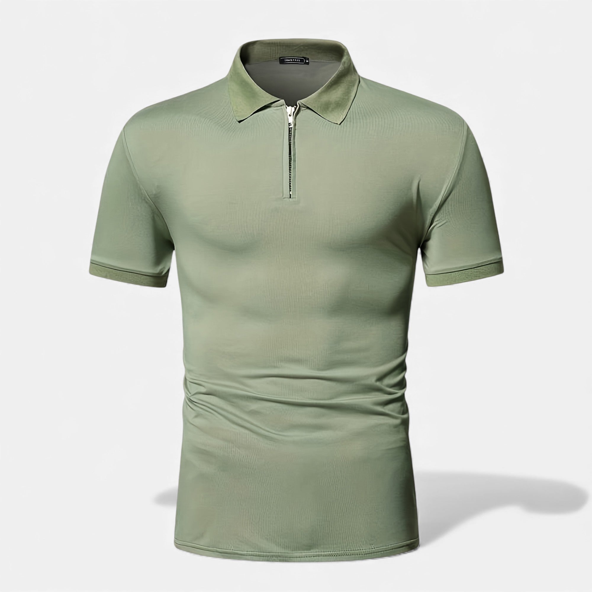 Clivou | Polo Homme à Col Zippé