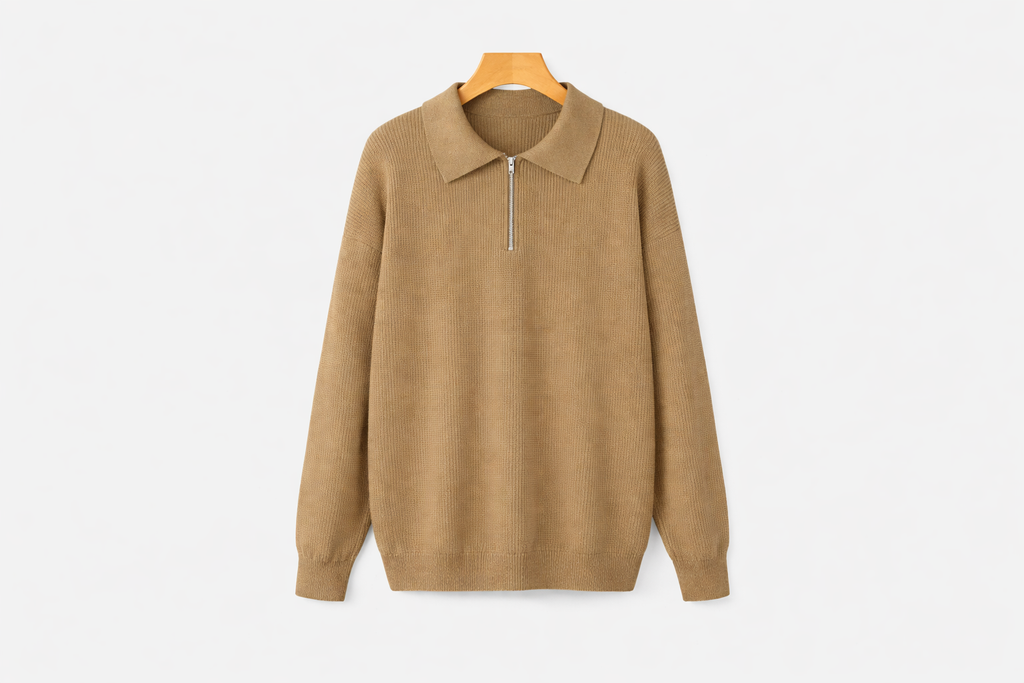 Clivou | Pull Homme Demi-Zip