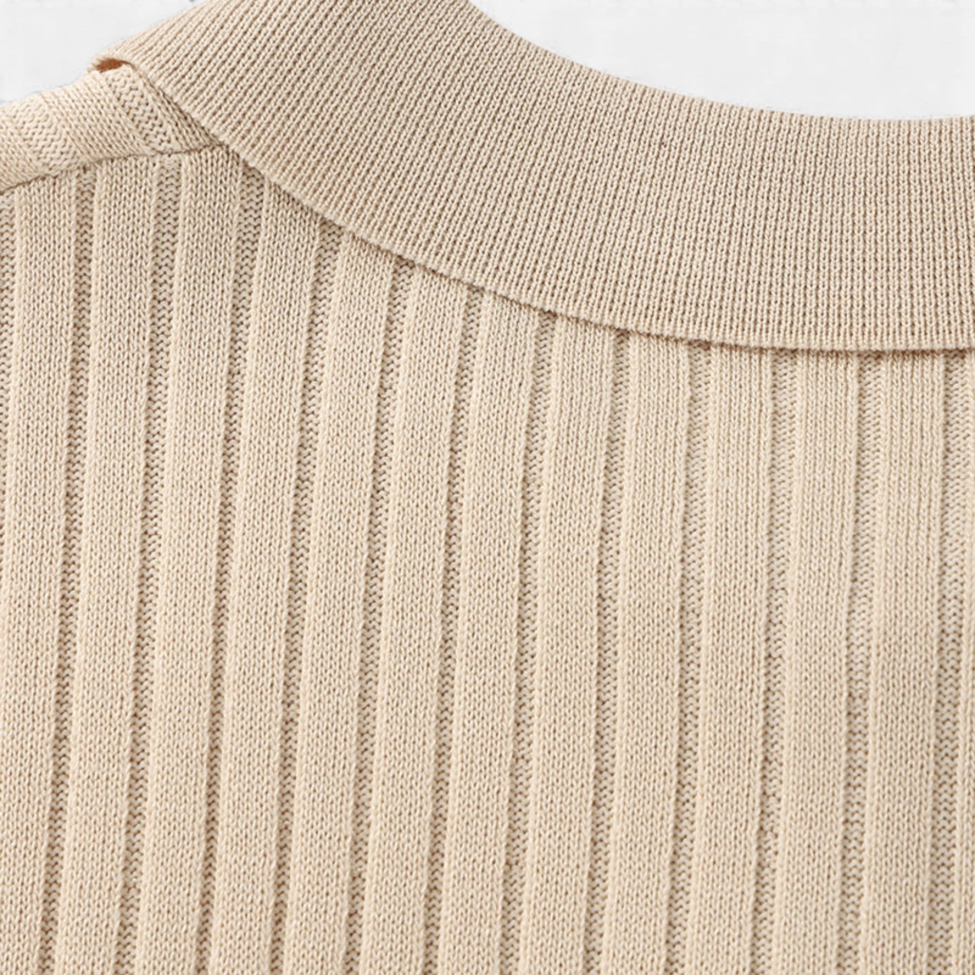 Clivou | Polo Homme Tricoté Structure Verticale