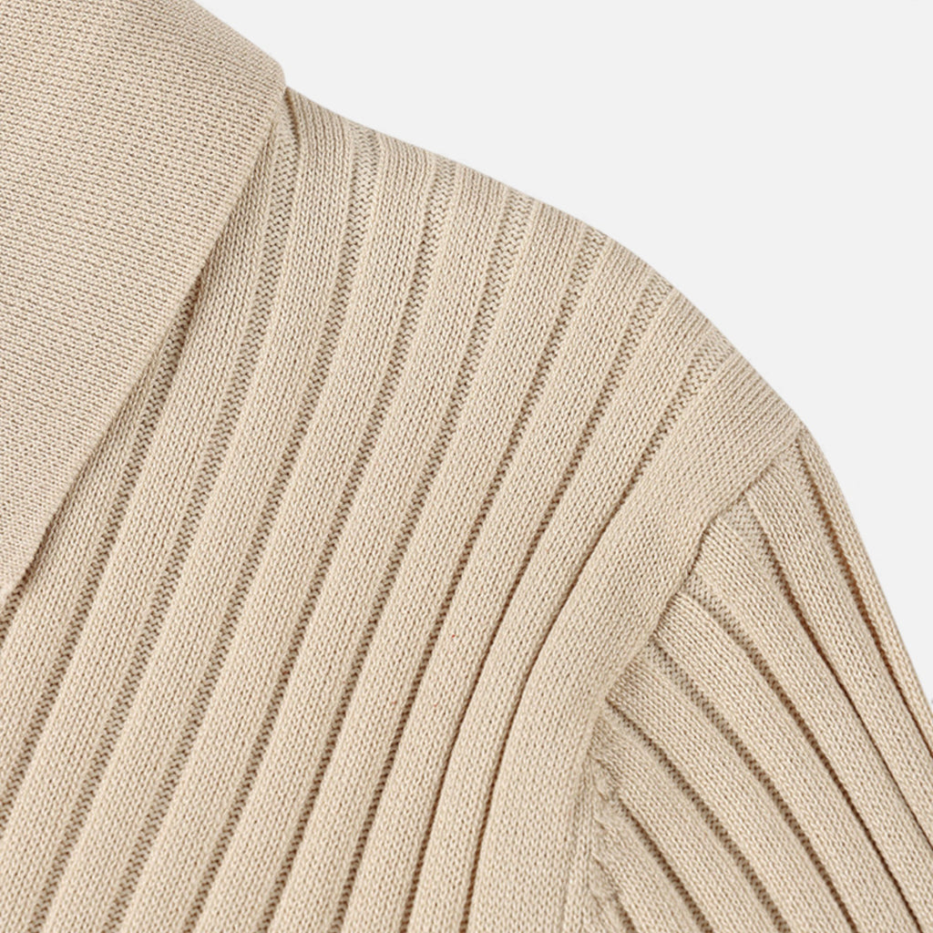 Clivou | Polo Homme Tricoté Structure Verticale