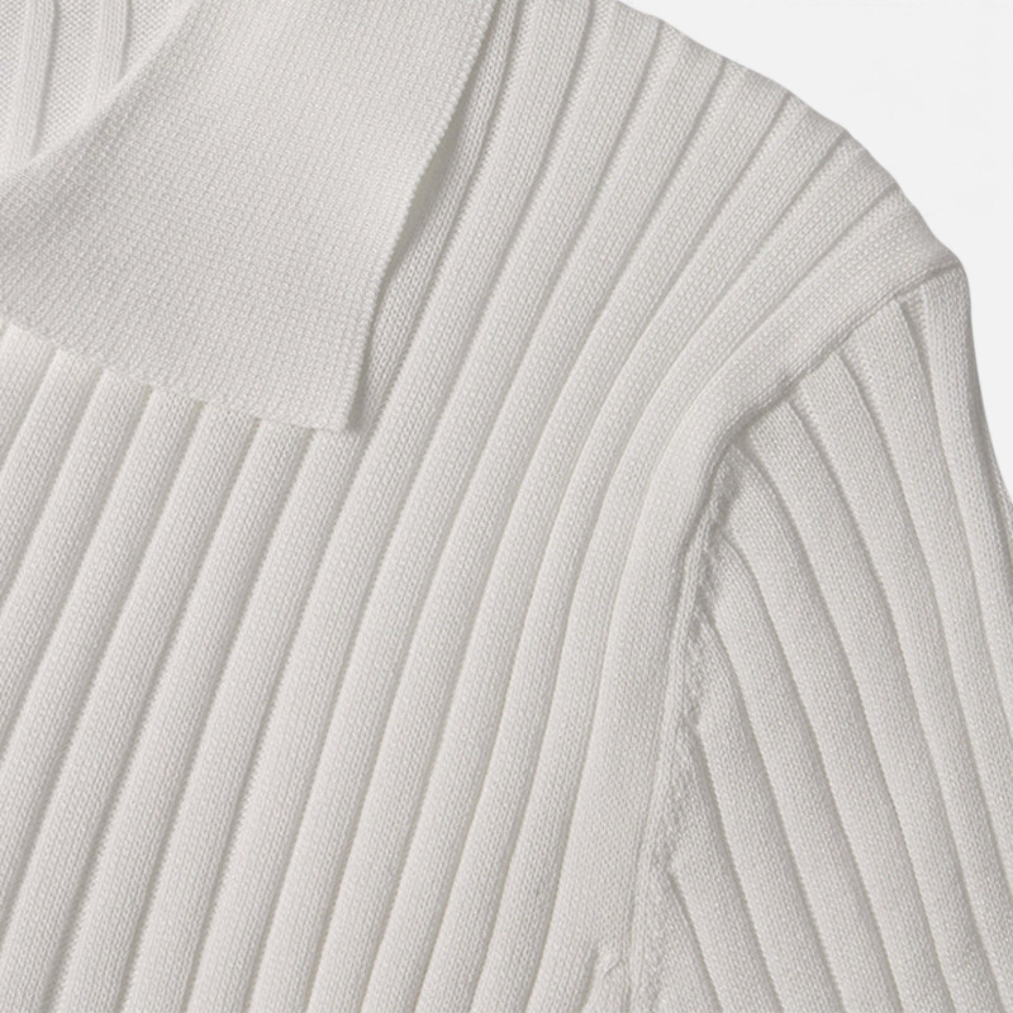 Clivou | Polo Homme Tricoté Structure Verticale