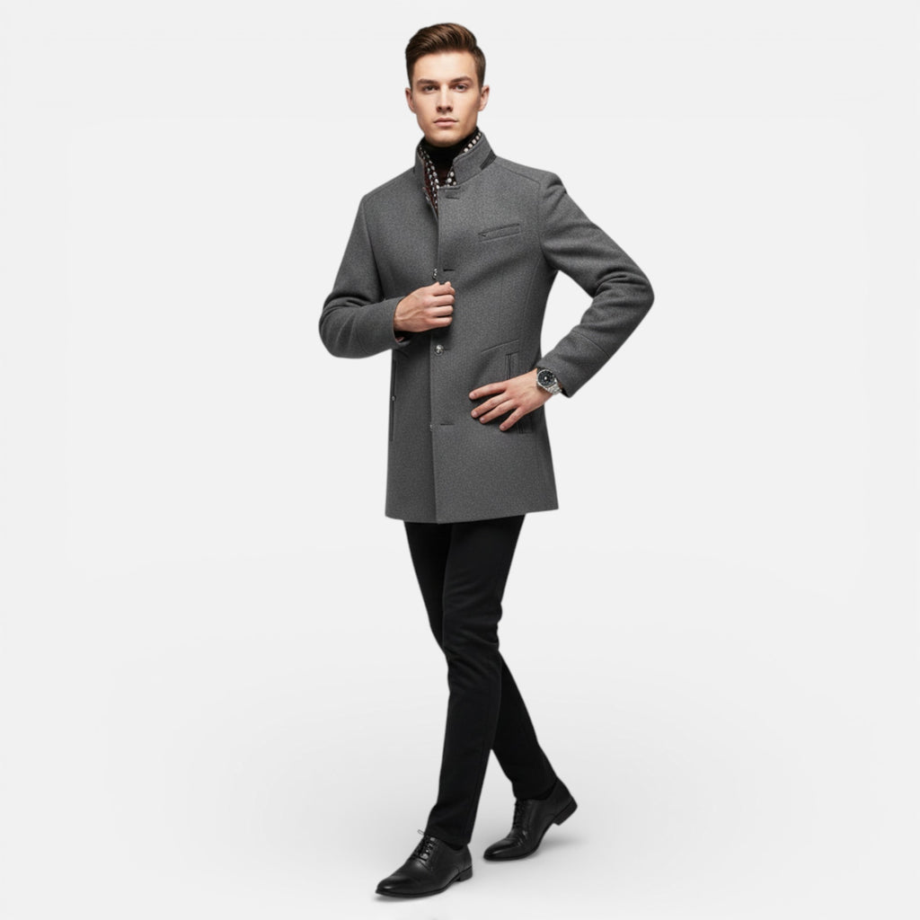 Clivou | Manteau Homme Mi-Long