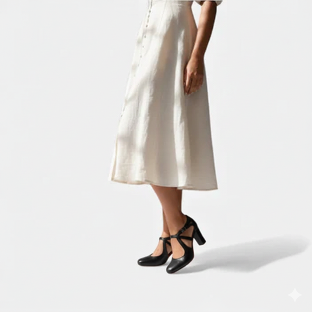 Clivou | Sandales Femme à Talon Épais Riviera