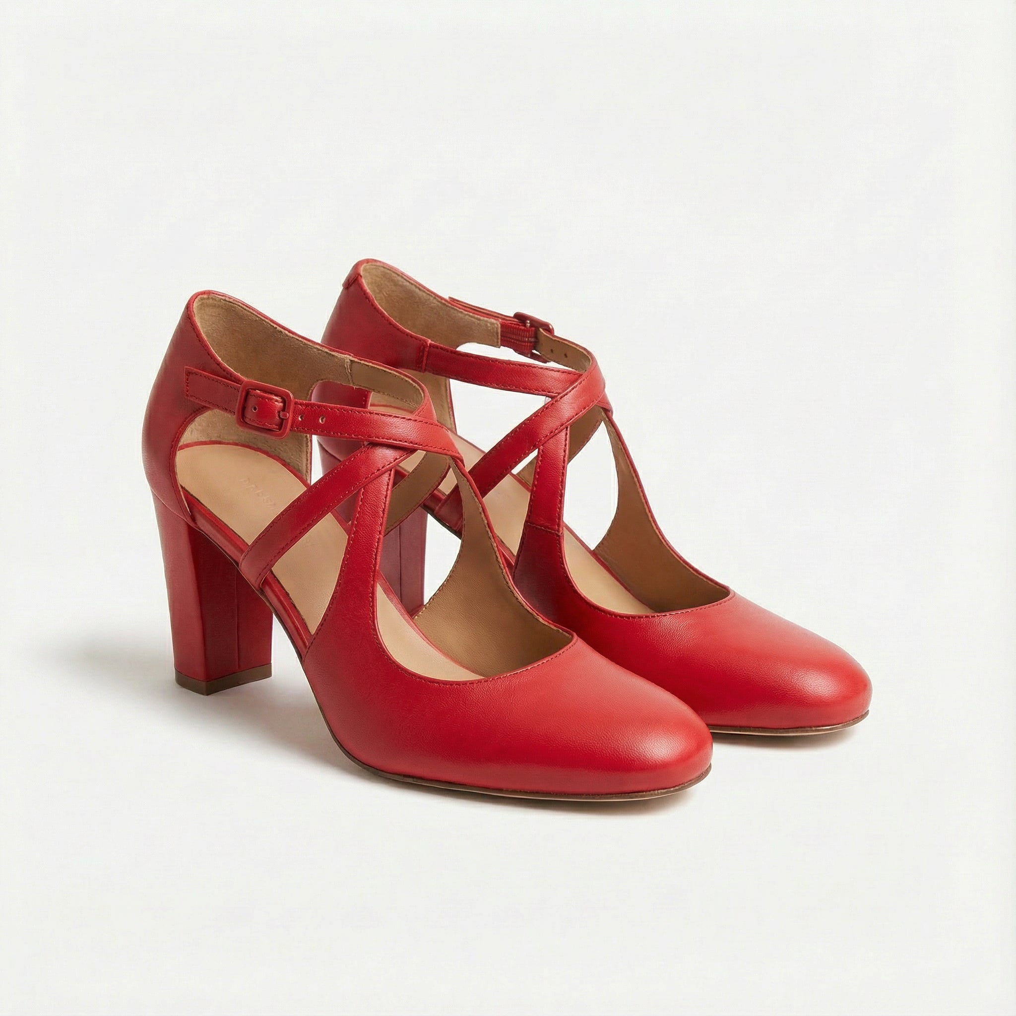 Clivou | Sandales Femme à Talon Épais Riviera