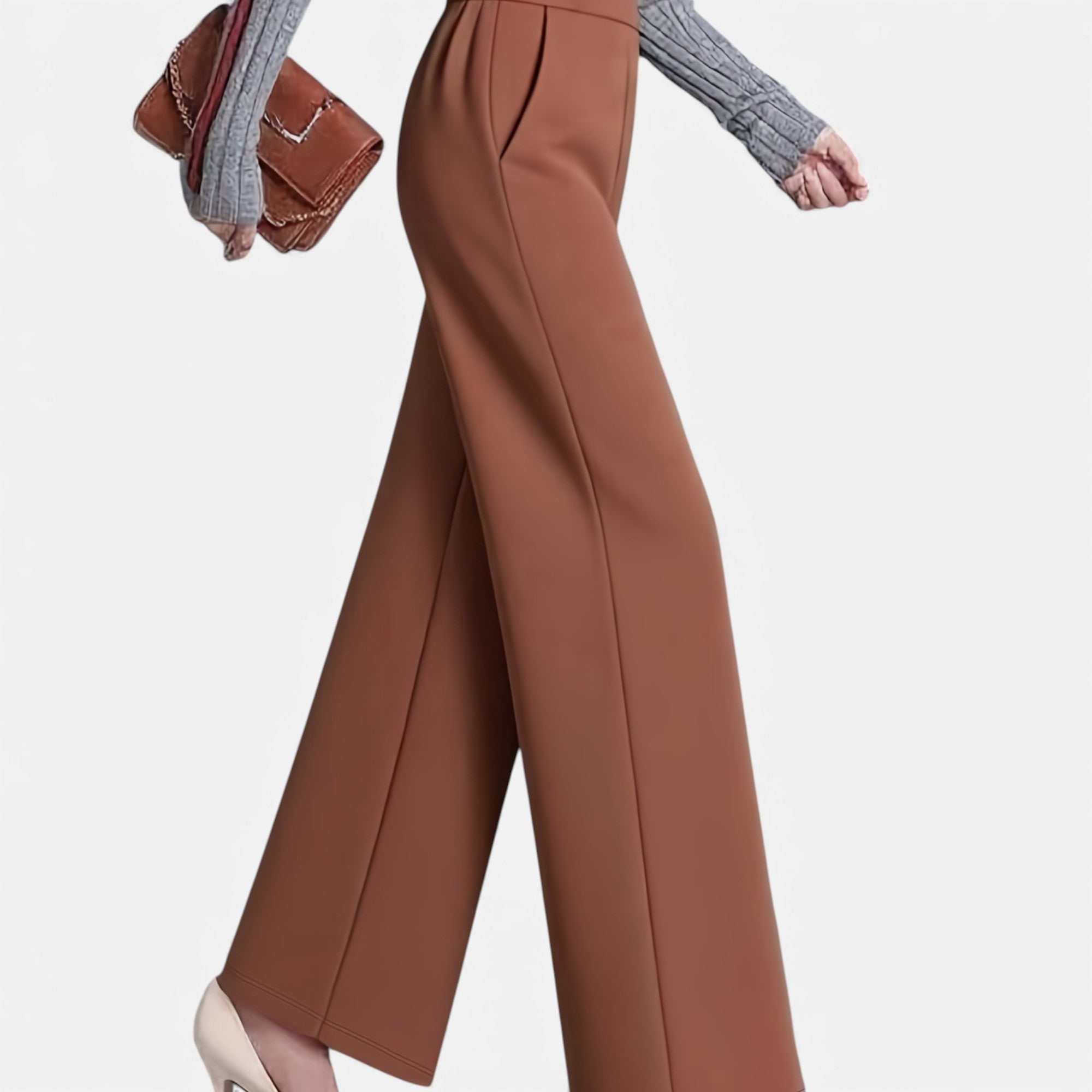 Clivou | Pantalon Femme Large Ivy