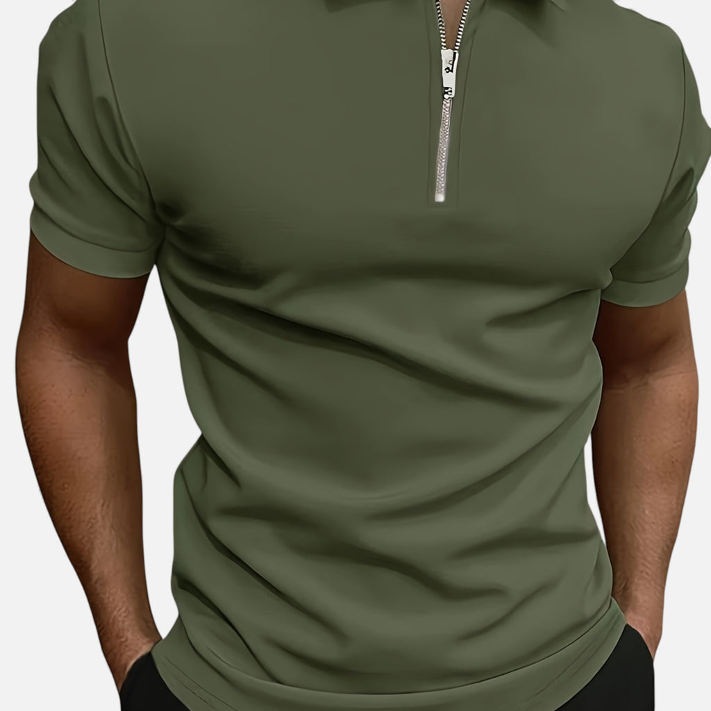 Clivou | Polo Homme à Col Zippé