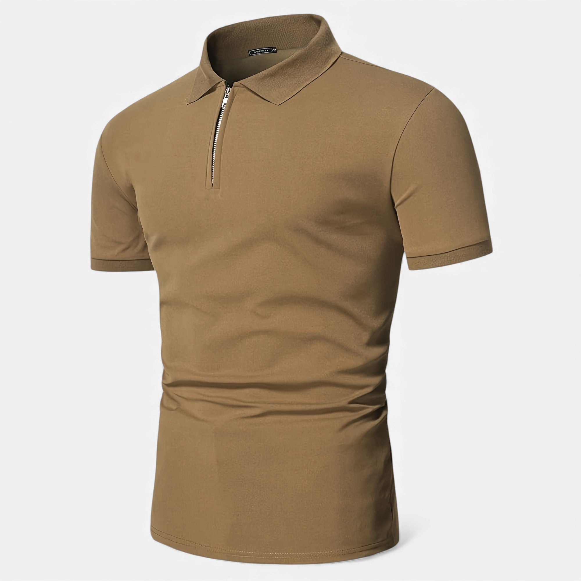 Clivou | Polo Homme à Col Zippé