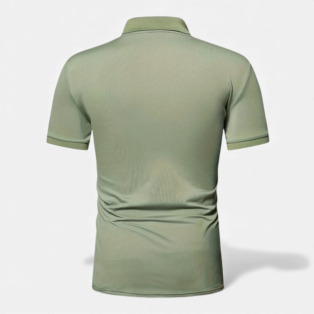 Clivou | Polo Homme à Col Zippé