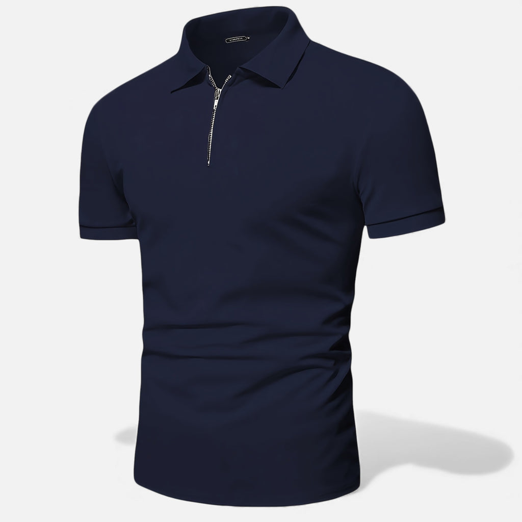 Clivou | Polo Homme à Col Zippé