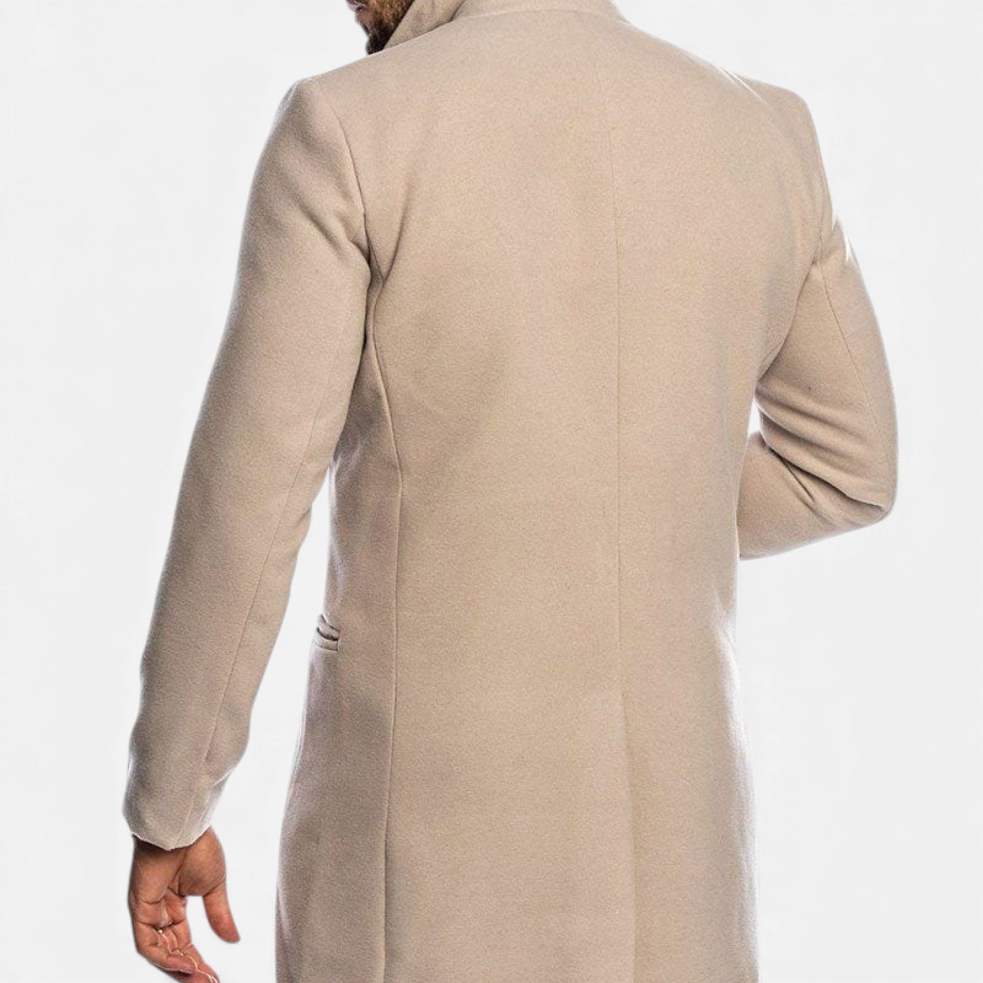 Clivou | Manteau Homme à Boutonnage Simple