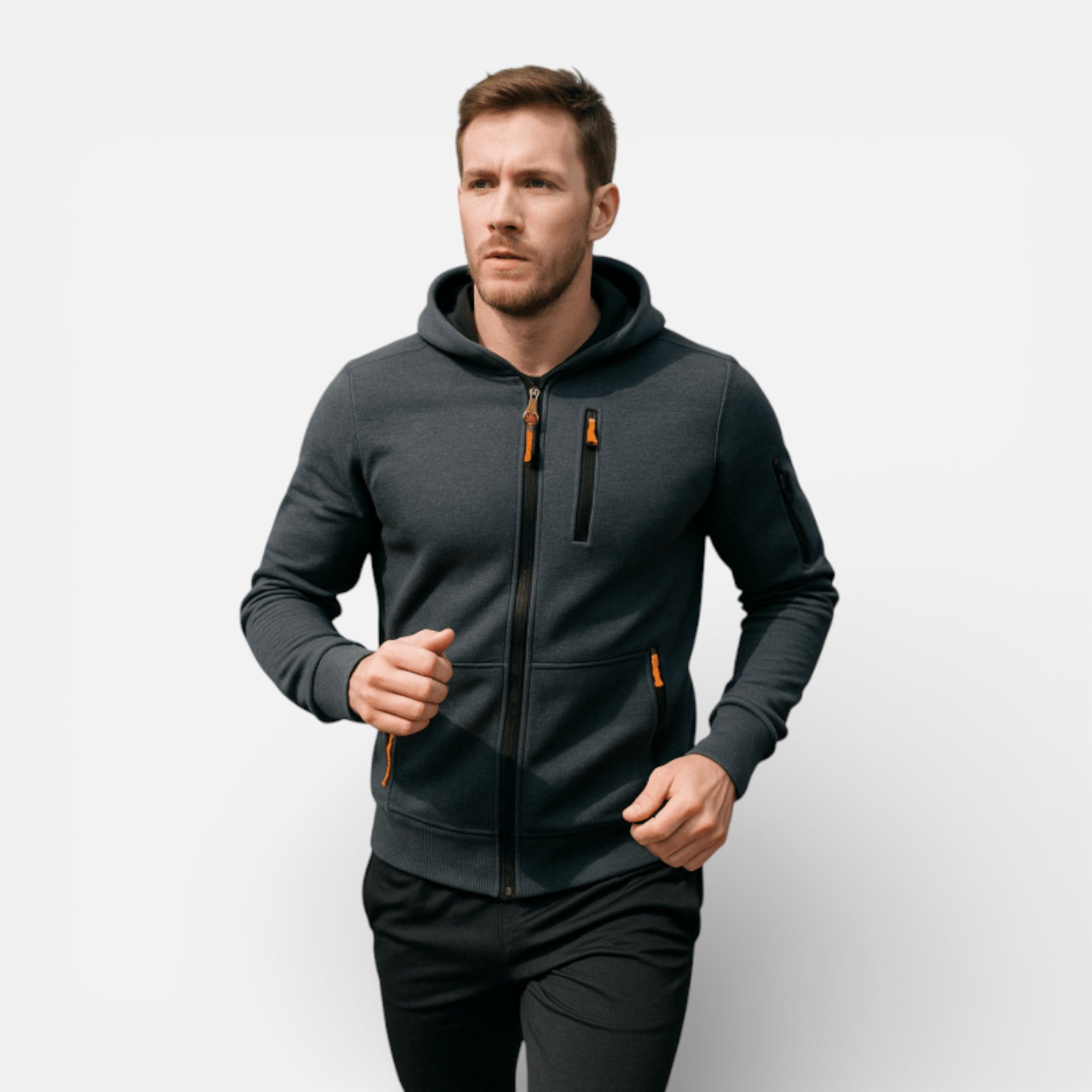 Clivou | Veste Homme à Capuche Zippée Héritage