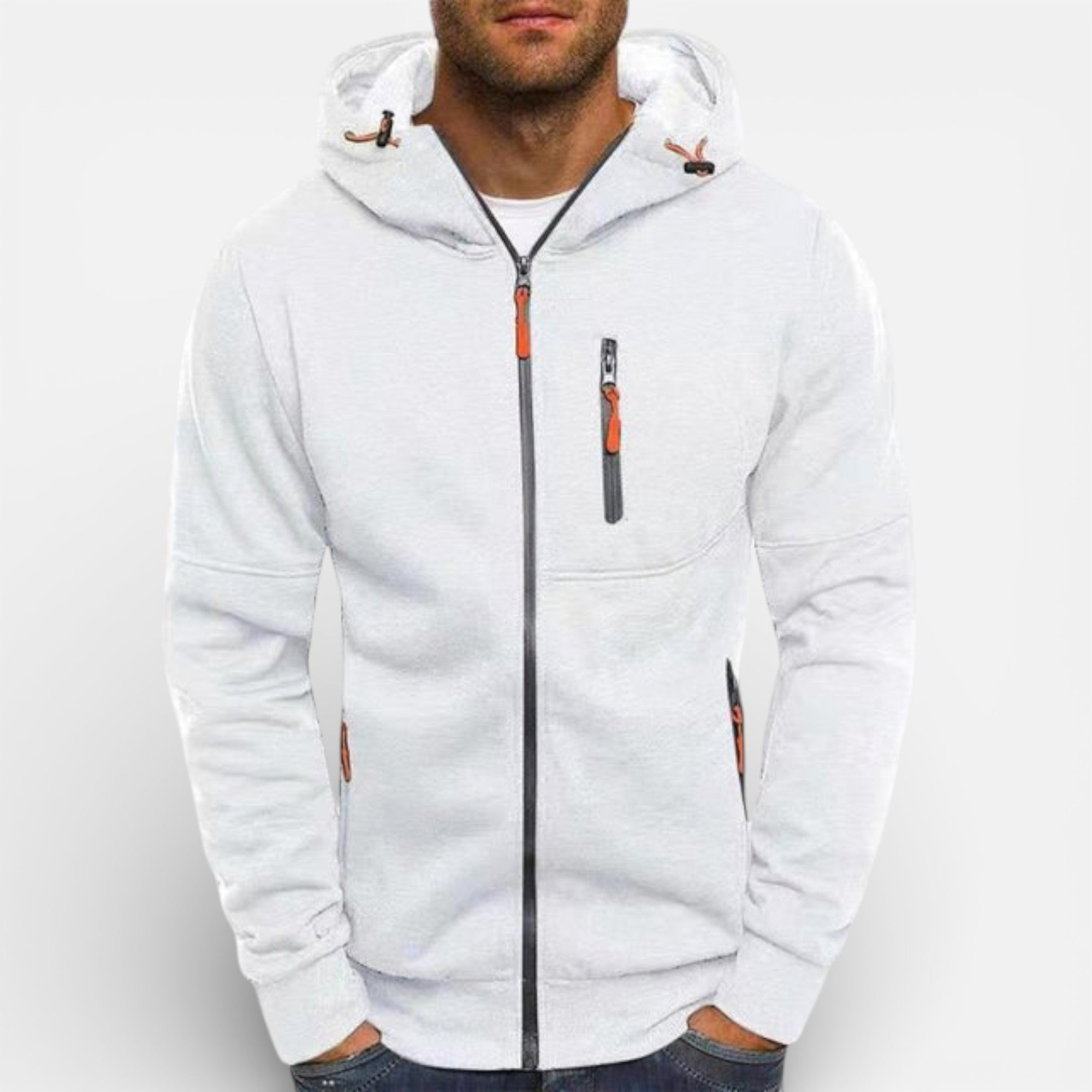 Clivou | Veste Homme à Capuche Zippée Héritage