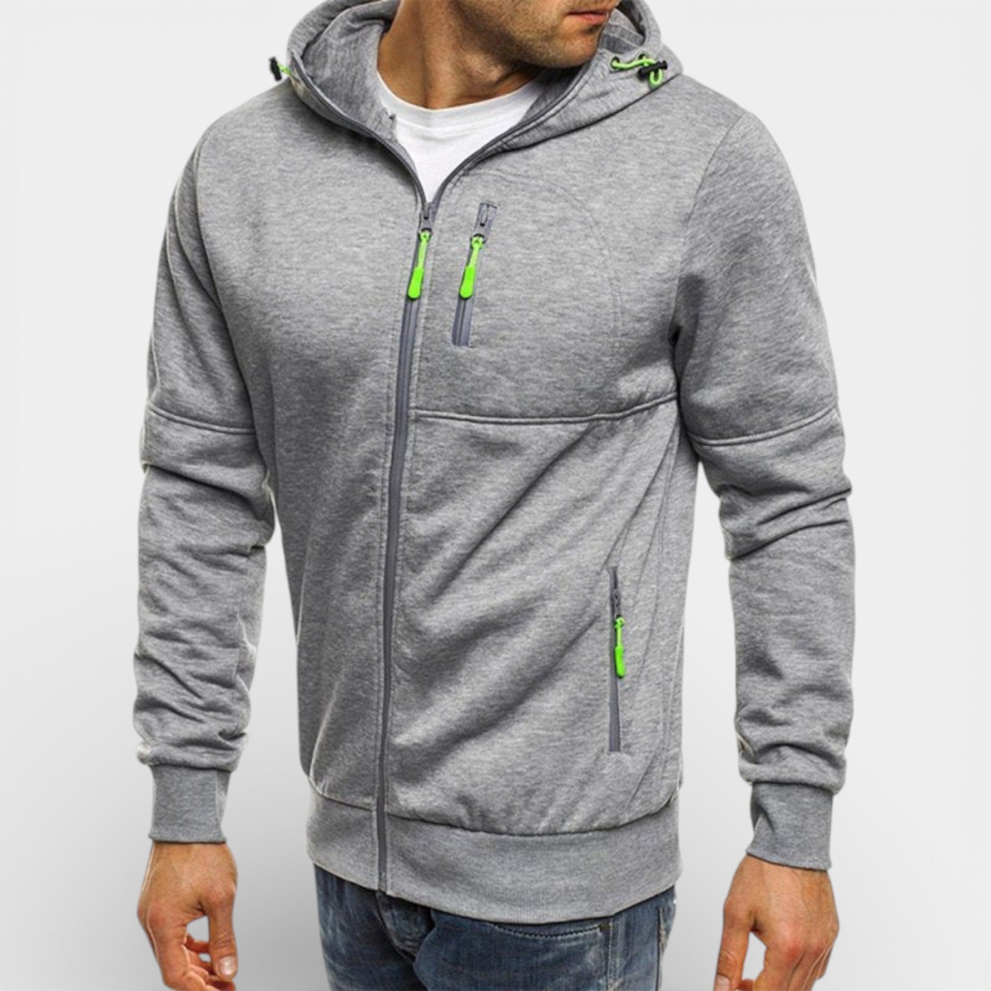 Clivou | Veste Homme à Capuche Zippée Héritage