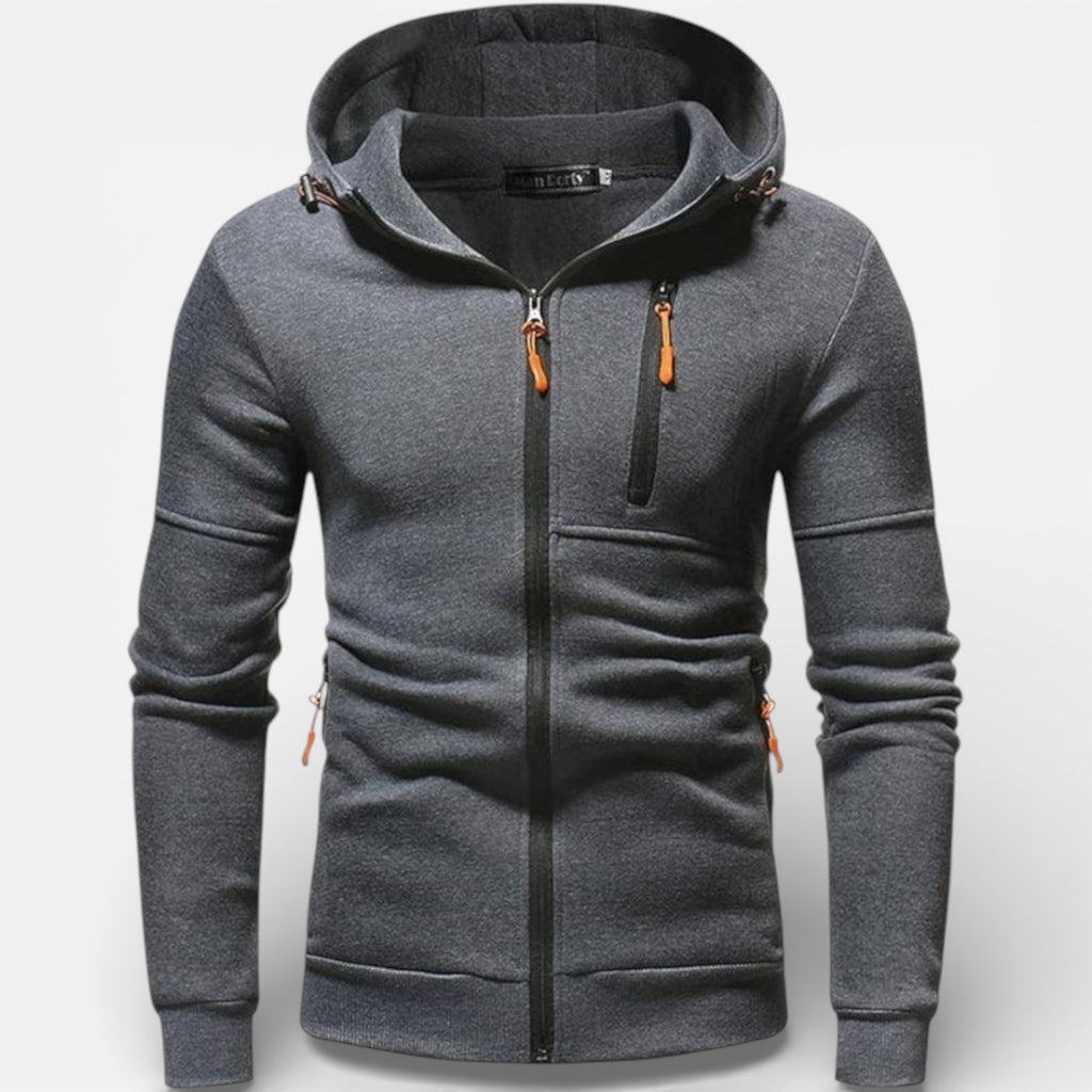 Clivou | Veste Homme à Capuche Zippée Héritage