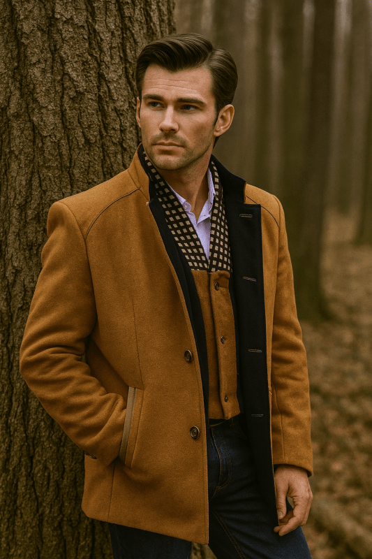 Clivou | Manteau Homme Mi-Long