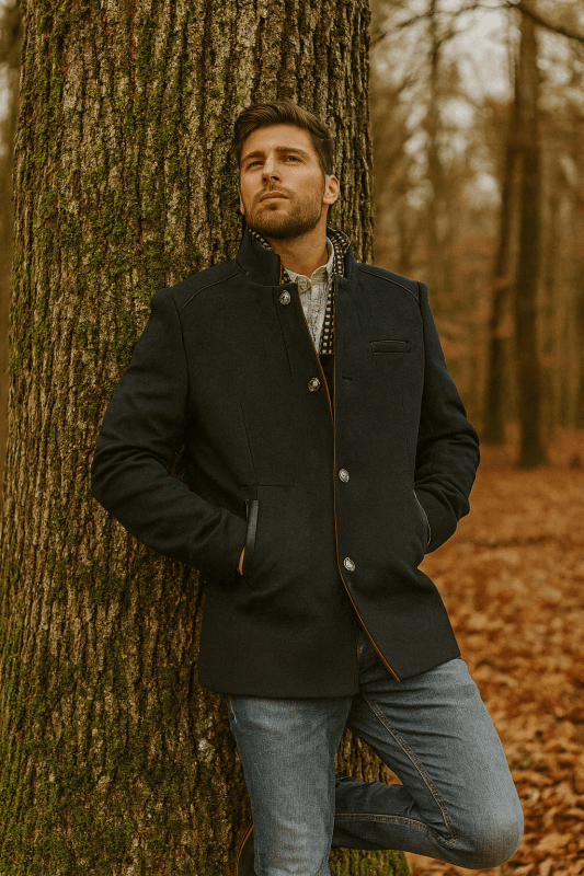 Clivou | Manteau Homme Mi-Long