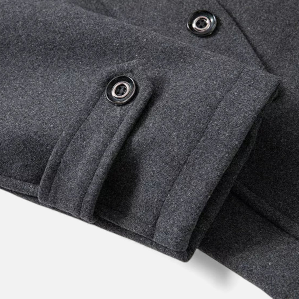 Clivou | Manteau Homme en Laine Deux-Pièces