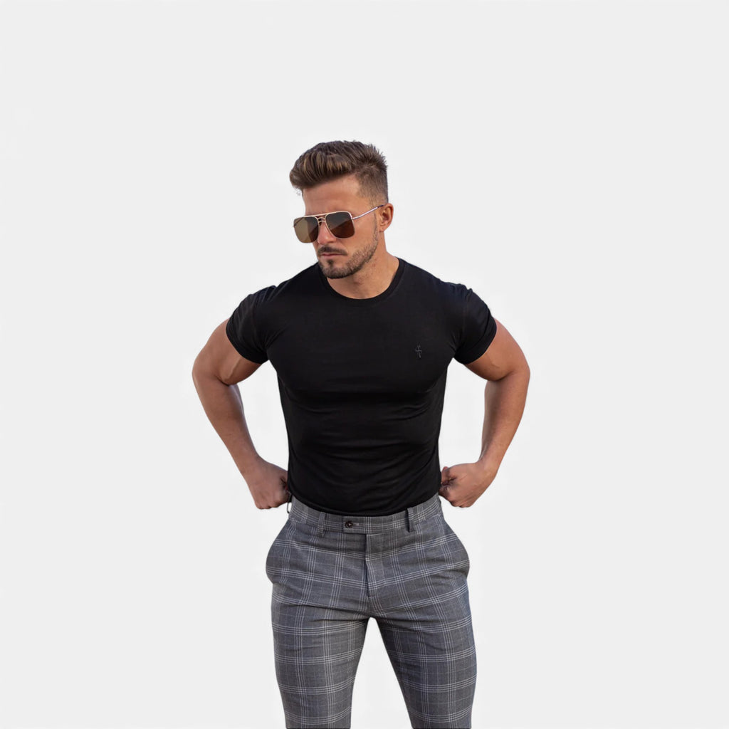 Clivou | T-shirt Homme à Col Rond