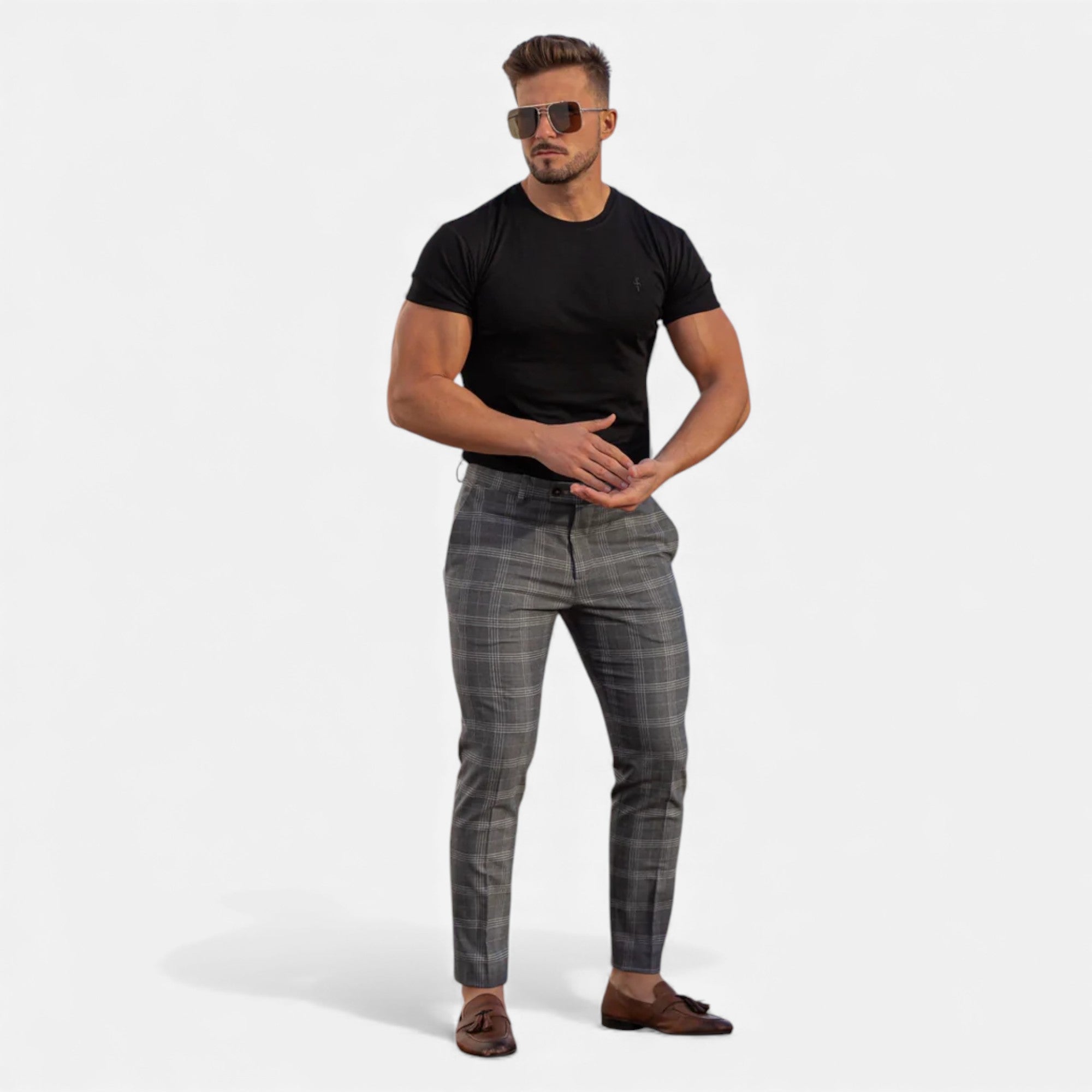 Clivou | T-shirt Homme à Col Rond