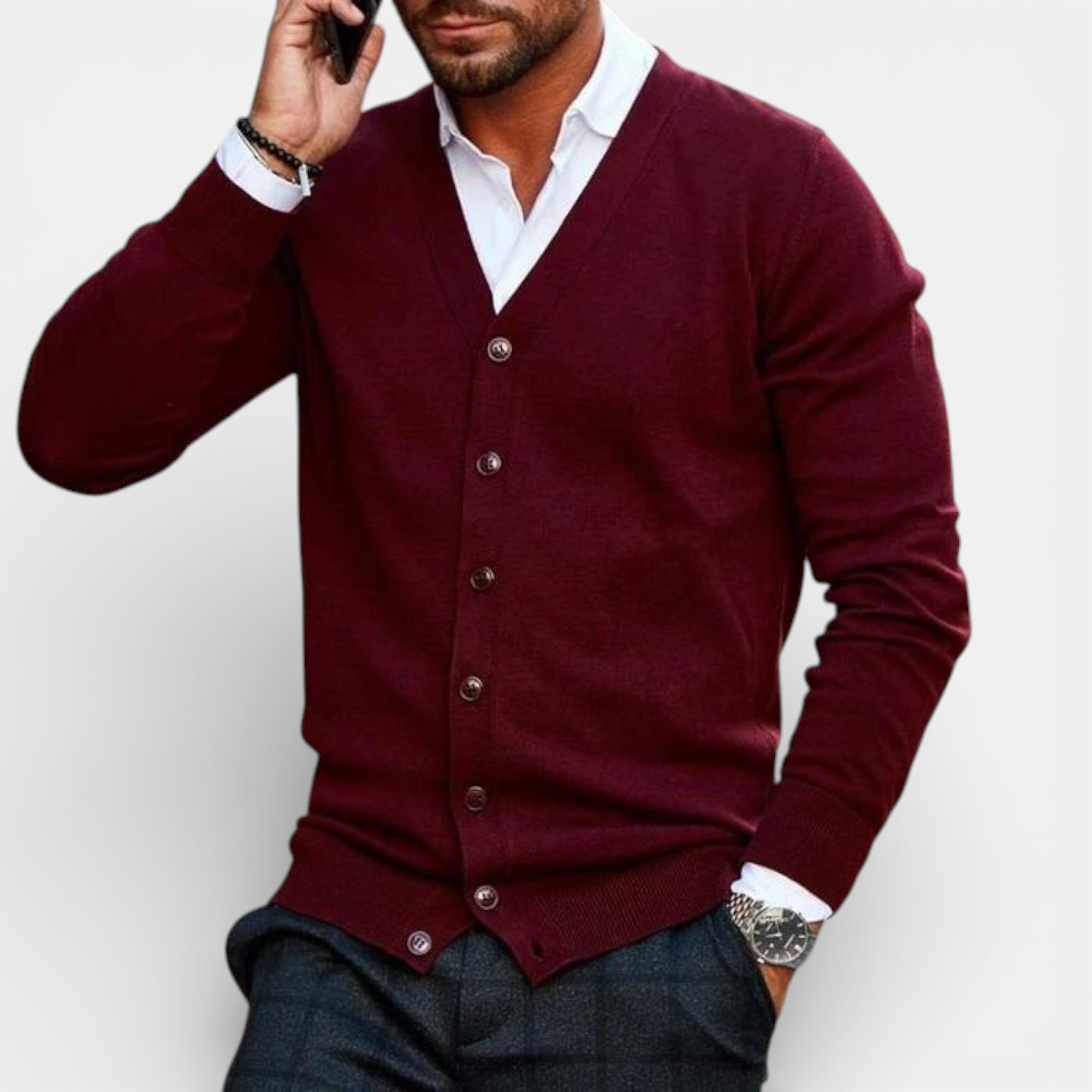 Clivou | Gilet Homme Col V